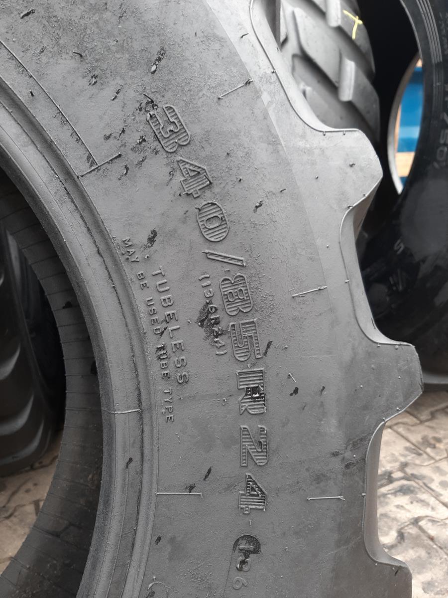 Opona używana rolnicza 340/85R24 13.6R24 FIRESTONE 700zł W4635 - obrazek 10