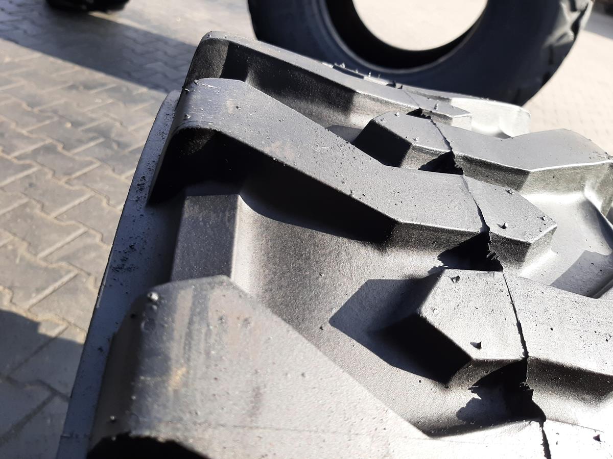 Opona używana przemysłowa 12-16.5 ; 12R16.5 TVS ST45 HI WALL 300zł W4651 - obrazek 8