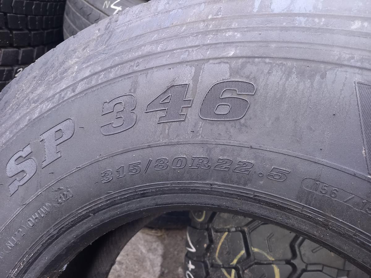 Opona używana ciężarowa 315/80R22.5 DUNLOP SP 346; 450zł C2597 - obrazek 9