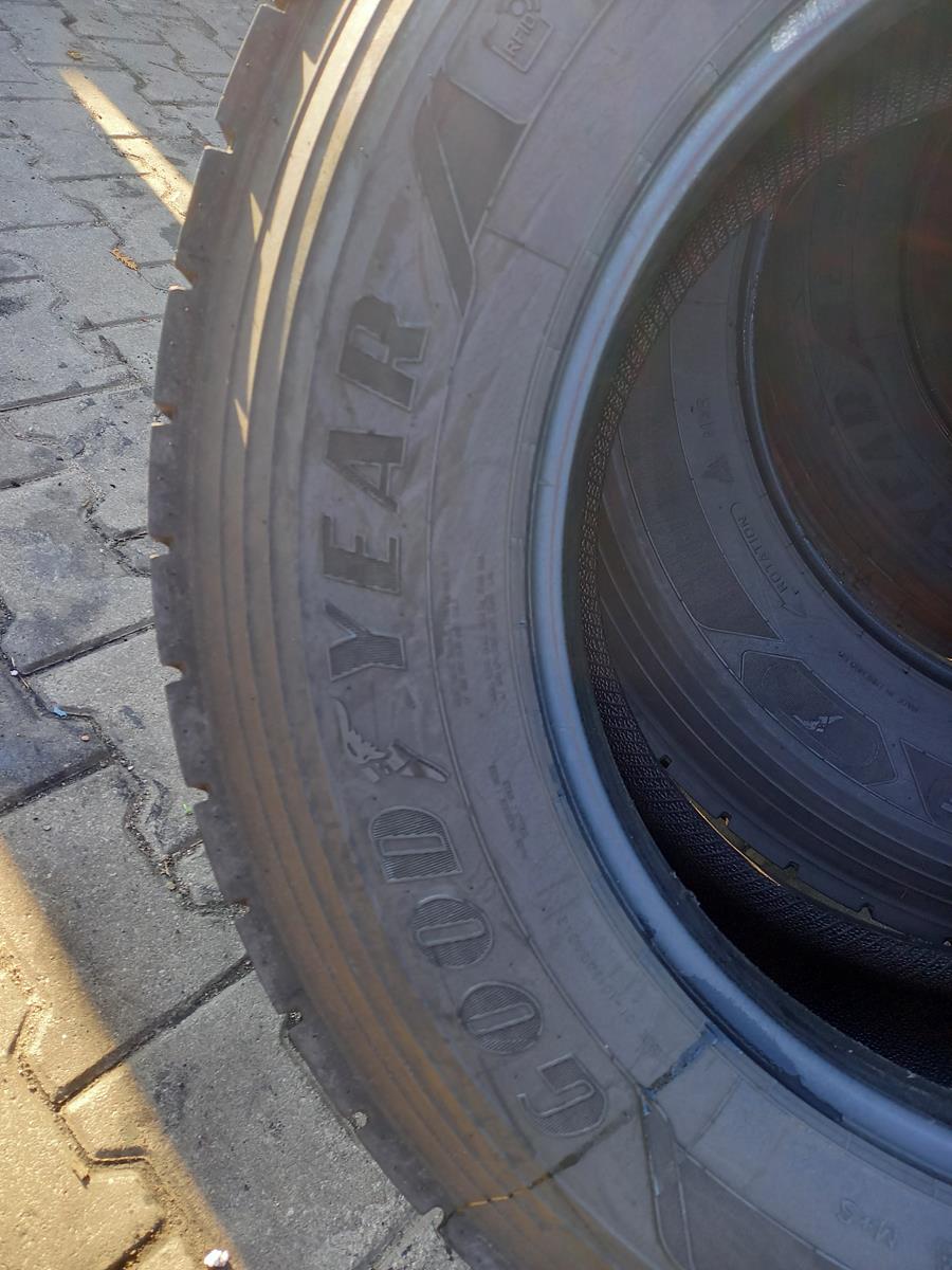 4x Opona używana ciężarowa 315/70R22.5 GOODYEAR 350zł/szt. C2606 - obrazek 6