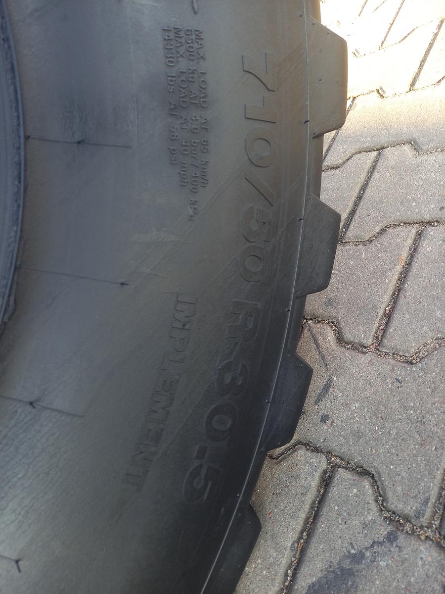 Opona używana rolnicza 710/50R30.5 VREDESTEIN FLOTATION 2800zł W4679 - obrazek 13