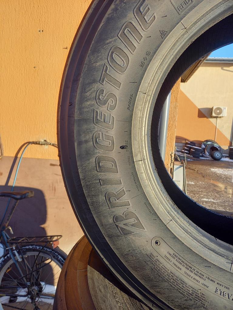 4x Opona używana ciężarowa 385/65R22.5 BRIDGESTONE DURAVIS R-TRAILER 002; 300zł(szt.) C2621 - obrazek 10