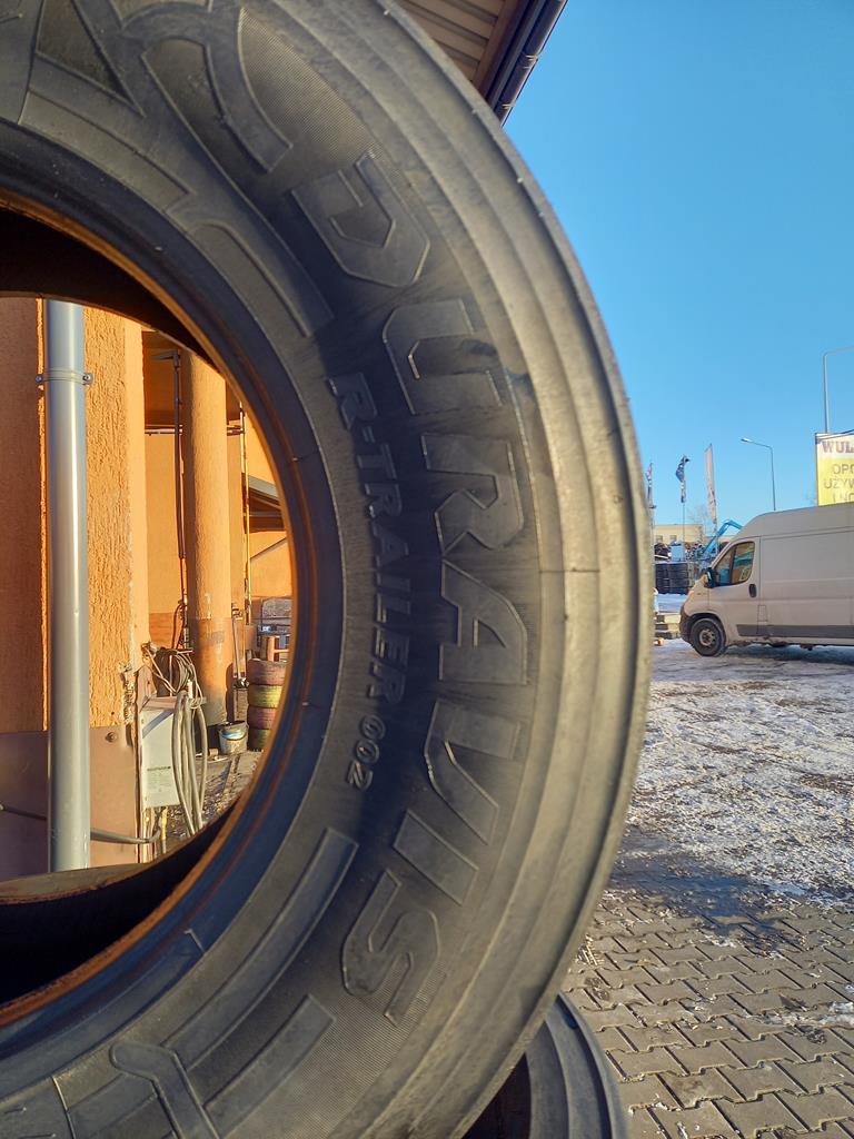 4x Opona używana ciężarowa 385/65R22.5 BRIDGESTONE DURAVIS R-TRAILER 002; 300zł(szt.) C2621 - obrazek 12