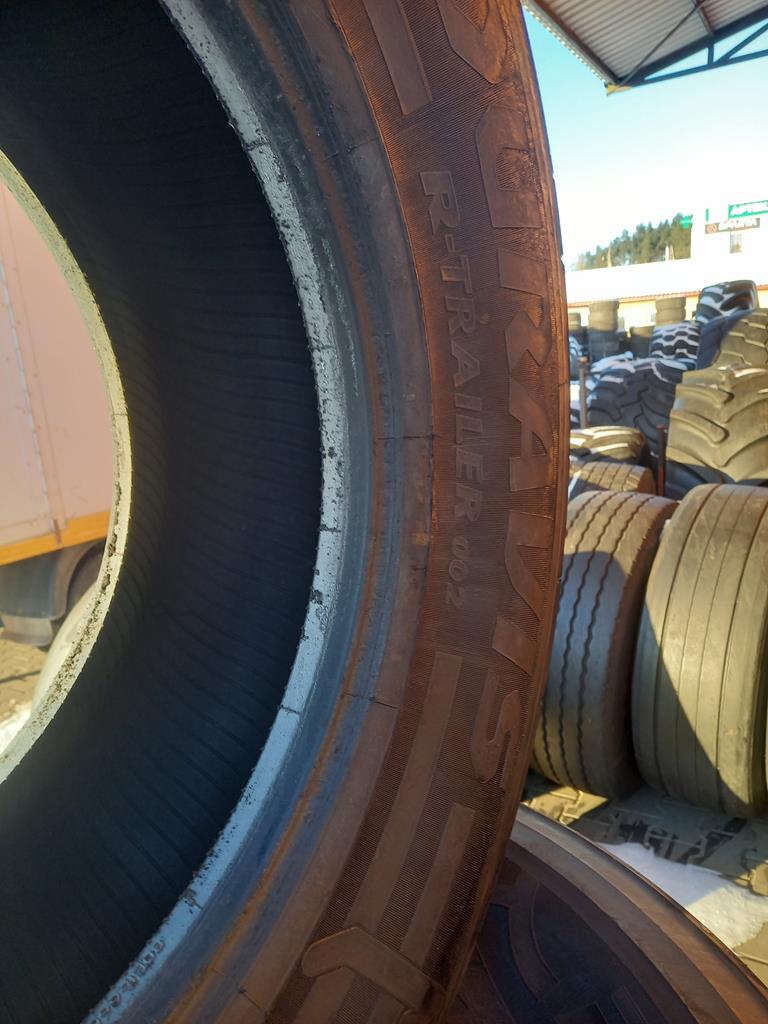 4x Opona używana ciężarowa 385/65R22.5 BRIDGESTONE DURAVIS R-TRAILER 002; 300zł(szt.) C2621 - obrazek 14