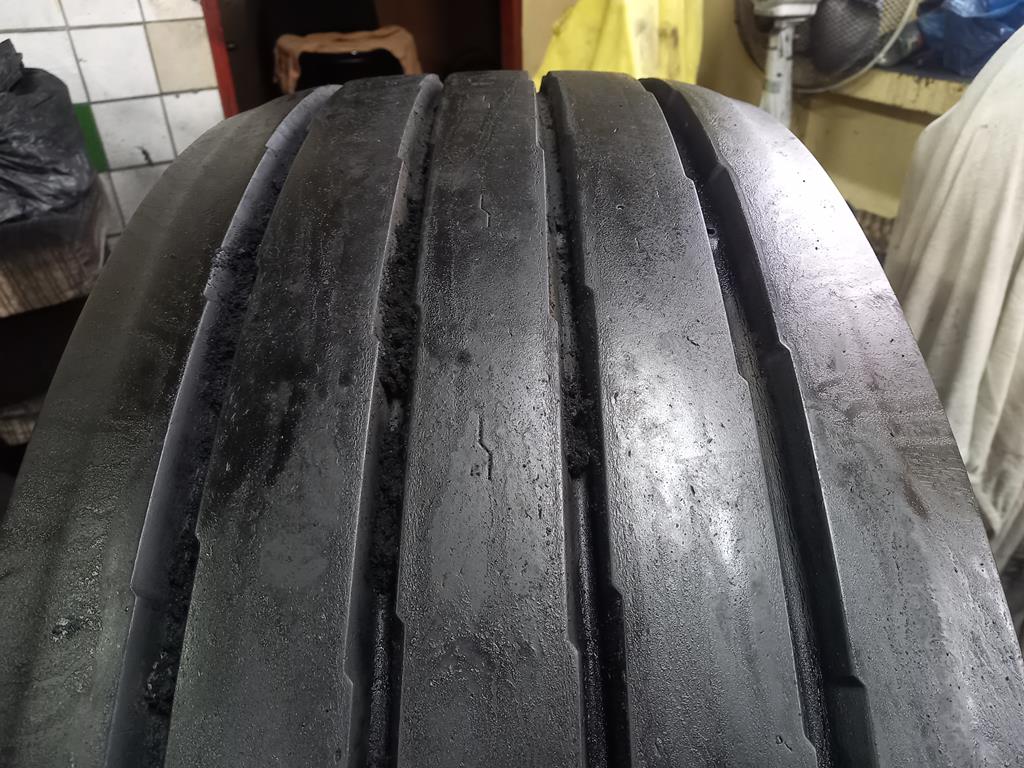 Opona używana ciężarowa 385/65R22.5 GOODYEAR K MAX T 700zł C2635 - obrazek 4