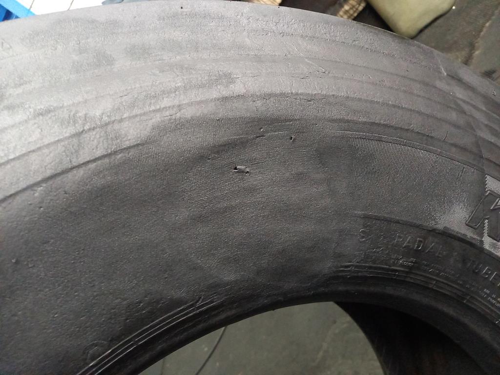 Opona używana ciężarowa 385/65R22.5 GOODYEAR K MAX T 700zł C2635 - obrazek 9