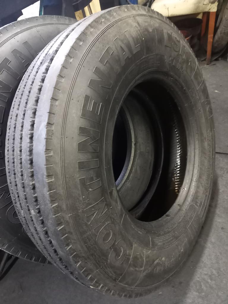 2x Opona używana ciężarowa 9.5R17.5 CONTINENTAL LSR1 400zł C2637 - obrazek 11