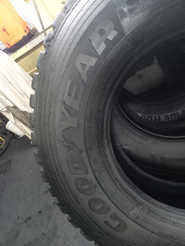 Opona używana ciężarowa 13R22.5 GOODYEAR OMNITRAC 600zł C2642 - obrazek 9