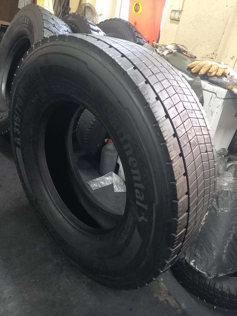 Opona używana ciężarowa 315/70R22.5 CONTINENTAL CONTI ECO PLUS HD3+ 600zł C2645 - obrazek 10