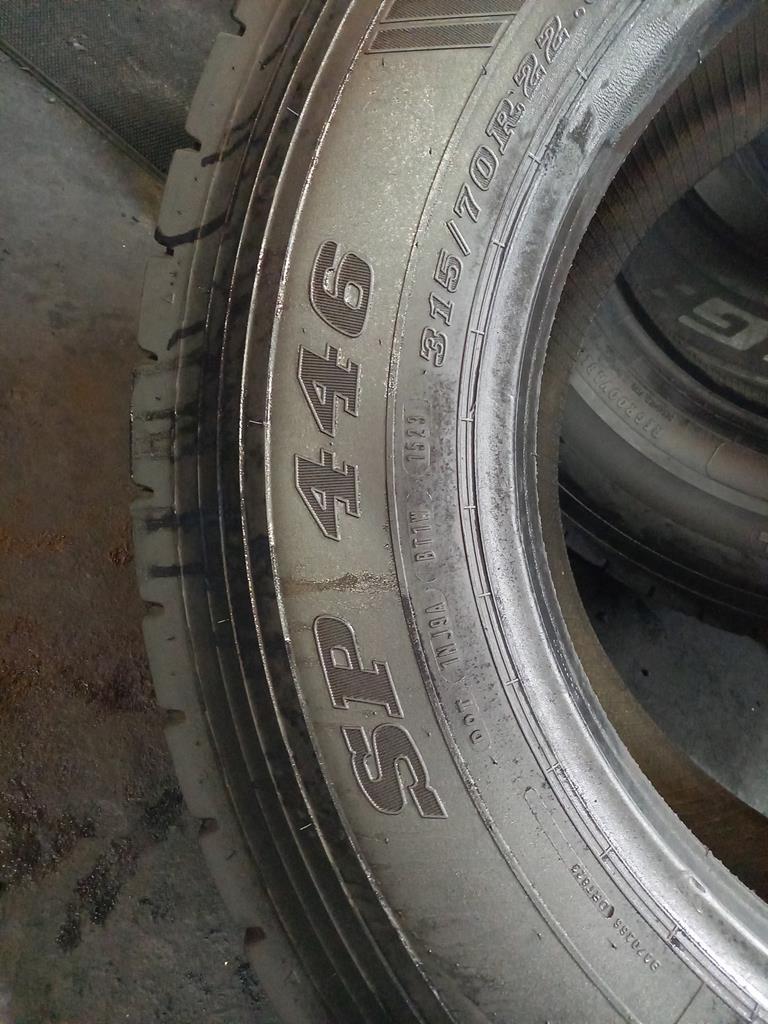 Opona używana ciężarowa 315/70R22.5 DUNLOP SP446 680zł C2647 - obrazek 10