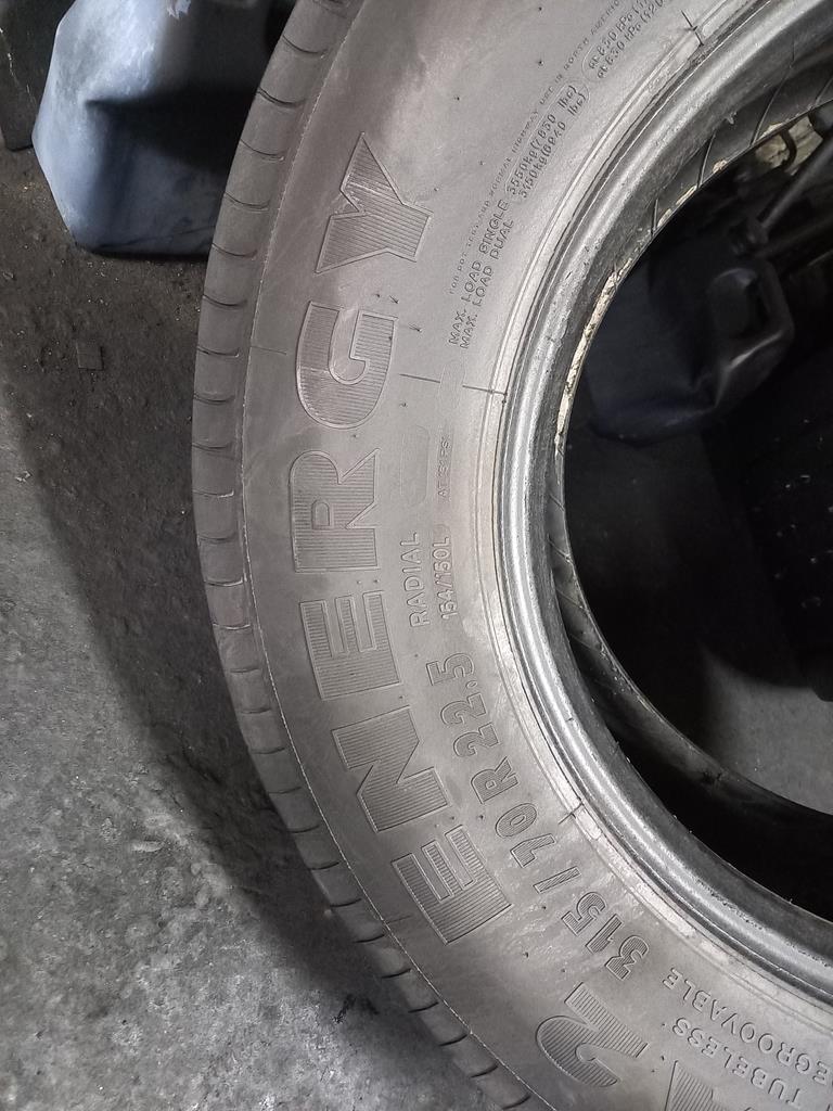 Opona używana ciężarowa 315/70R22.5 MICHELIN X ZAZ ENERGY 480zł C26780 - obrazek 10