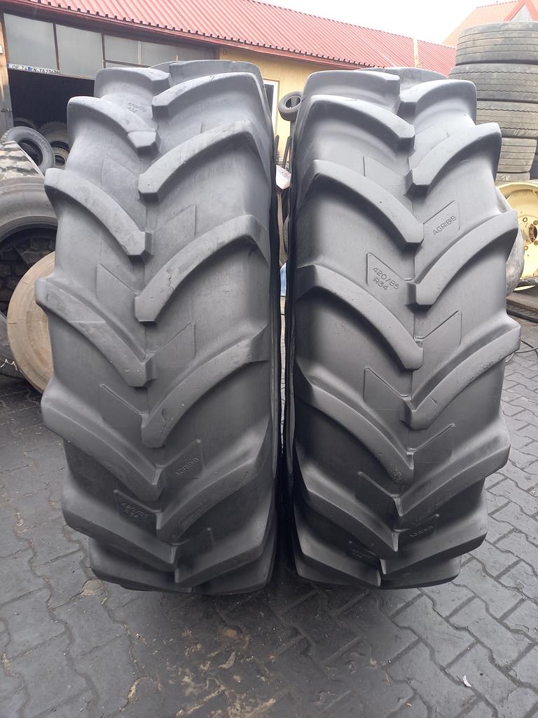 2x Opona używana rolnicza 420/85R34 16.9R34 MICHELIN 1300zł W4822