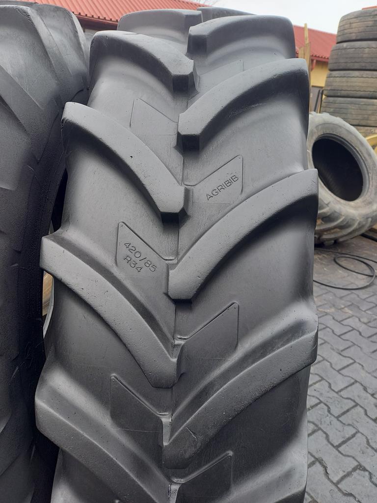 2x Opona używana rolnicza 420/85R34 16.9R34 MICHELIN 1300zł W4822 - obrazek 7