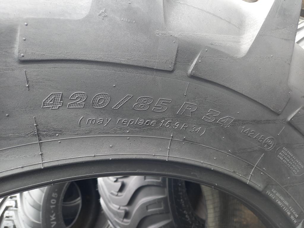 2x Opona używana rolnicza 420/85R34 16.9R34 MICHELIN 1300zł W4822 - obrazek 13