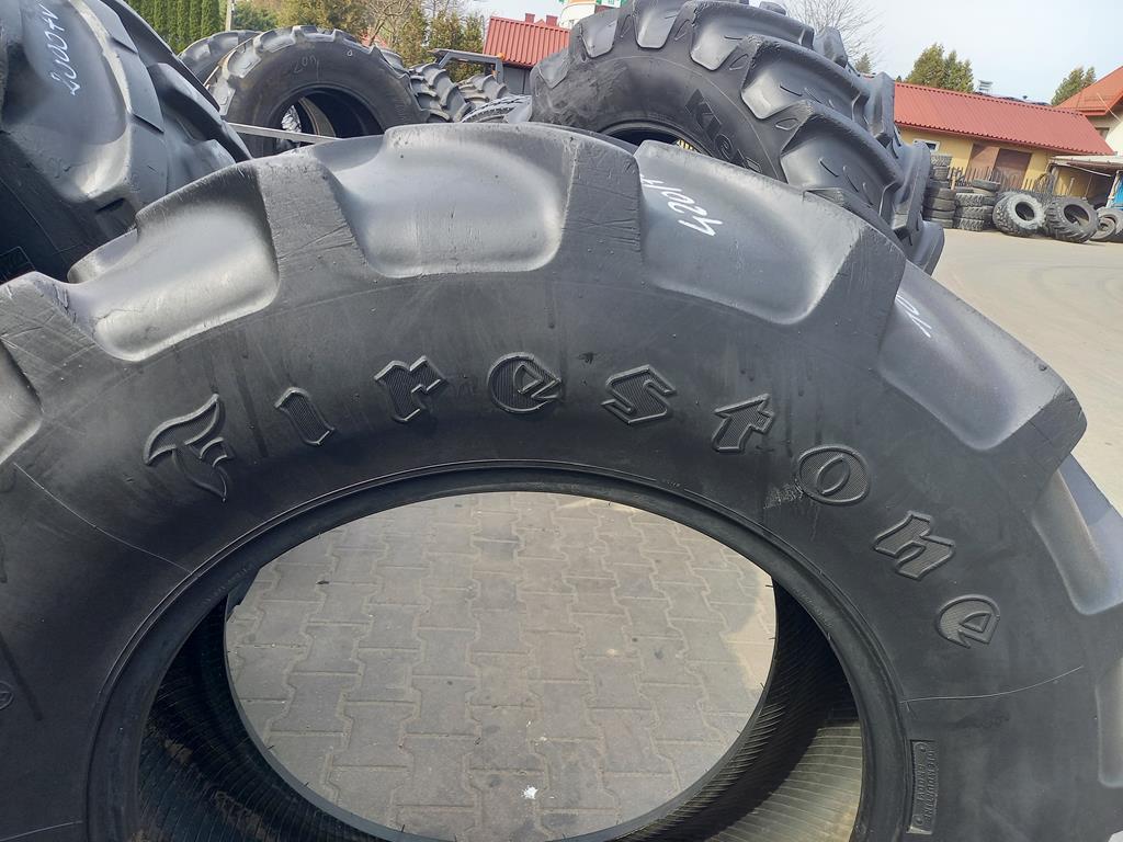 2x Opona używana rolnicza 420/70R28 FIRESTONE RADIAL 6000 900zł W4940 - obrazek 13