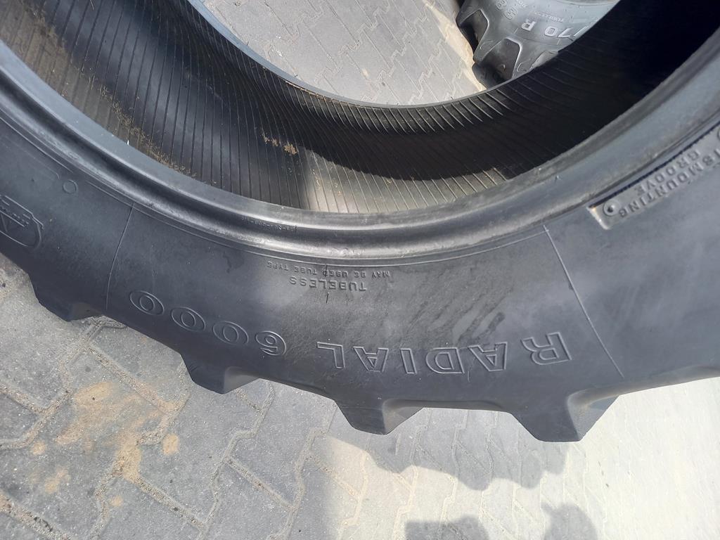 2x Opona używana rolnicza 420/70R28 FIRESTONE RADIAL 6000 900zł W4940 - obrazek 11