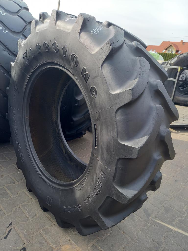 2x Opona używana rolnicza 420/70R28 FIRESTONE RADIAL 6000 900zł W4940 - obrazek 12