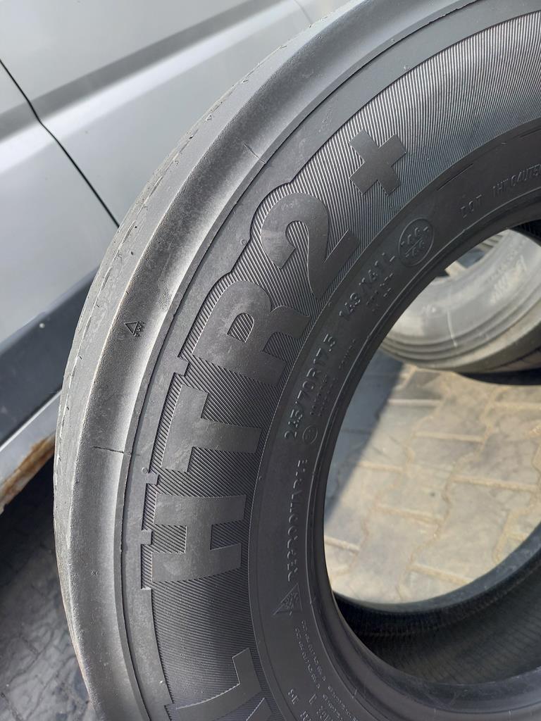 Opona używana ciężarowa 245/70R17.5 CONTINENTAL HTR2+ 480zł C2754 - obrazek 4