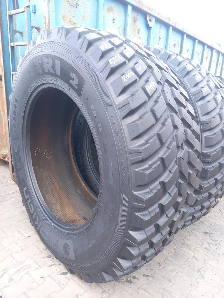 2x Opona używana leśna 650/65R42 NOKIAN TRI2 4000zł W4960 - obrazek 7