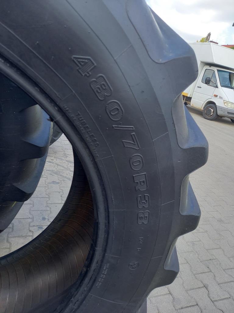 Opona używana rolnicza 480/70R38 FIRESTONE PERFORMER 70 1500zł W4961 - obrazek 9