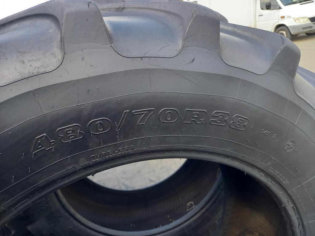 Opona używana rolnicza 480/70R38 FIRESTONE PERFORMER 70 1500zł W4961 - obrazek 13