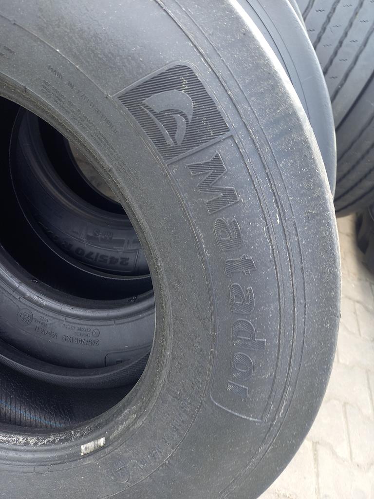 2x Opona używana ciężarowa 245/70R17.5 MATADOR THR4 430zł C2757 - obrazek 8