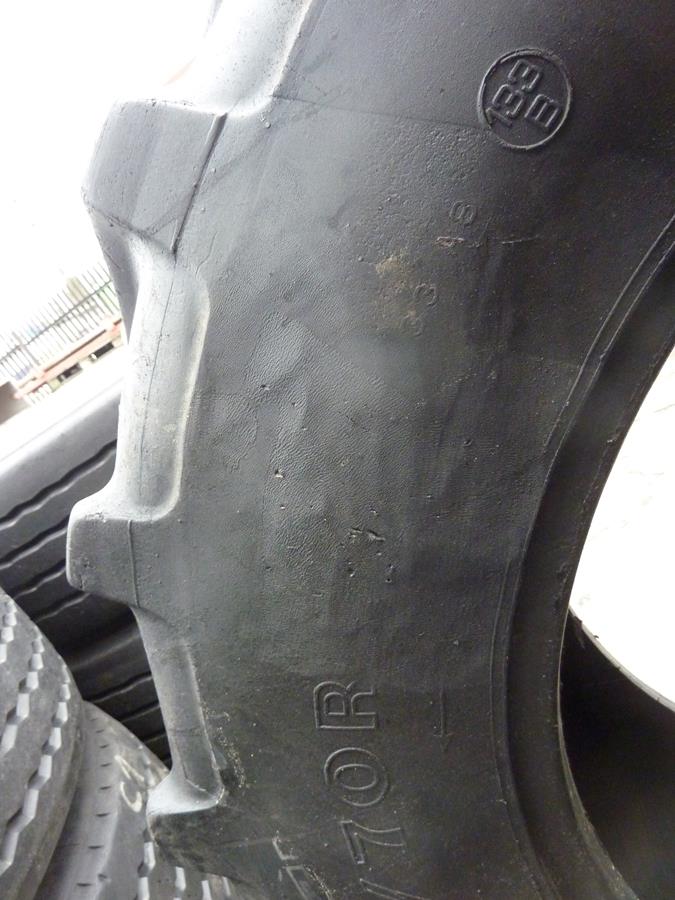 2x Opona używana rolnicza 420/70R28 FIRESTONE RADIAL 6000 900zł W4940 - obrazek 7