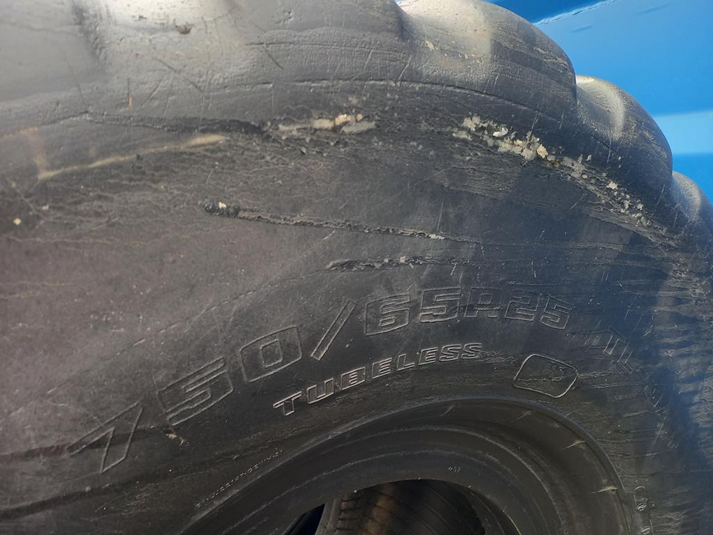 2x Opona używana przemysłowa 750/65R25 GOODYEAR TL3A+ 3800zł W5014 - obrazek 7