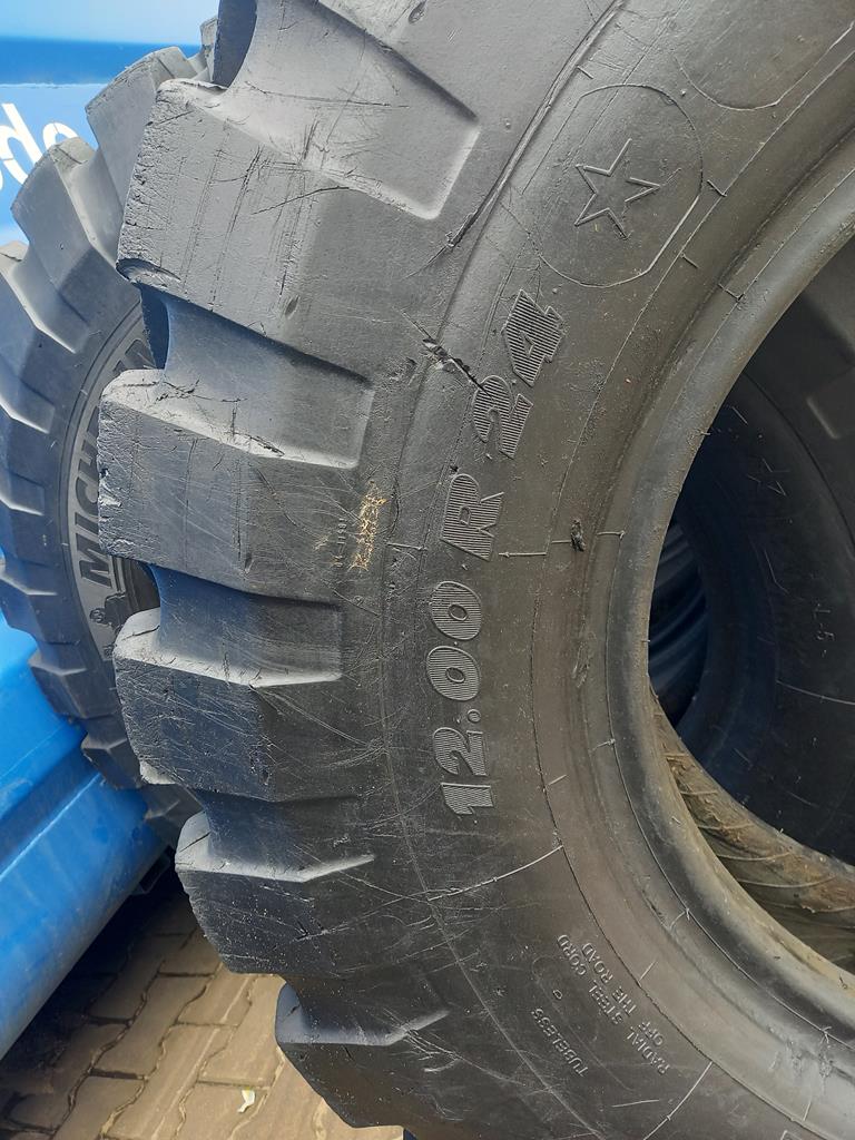 4x Opona używana przemysłowa 12.00R24 MICHELIN L-5 1900zł W5016 - obrazek 13
