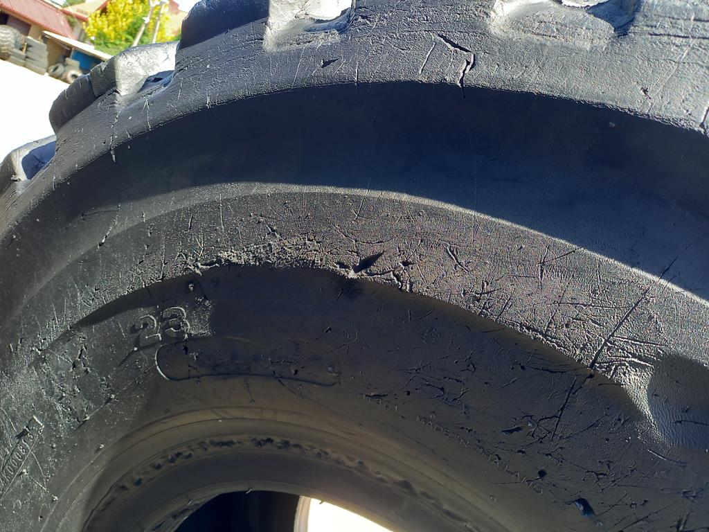 2x Opona używana przemysłowa 23.5R25 BRIDGESTONE VSDDT L-5 4500zł W5032 - obrazek 9