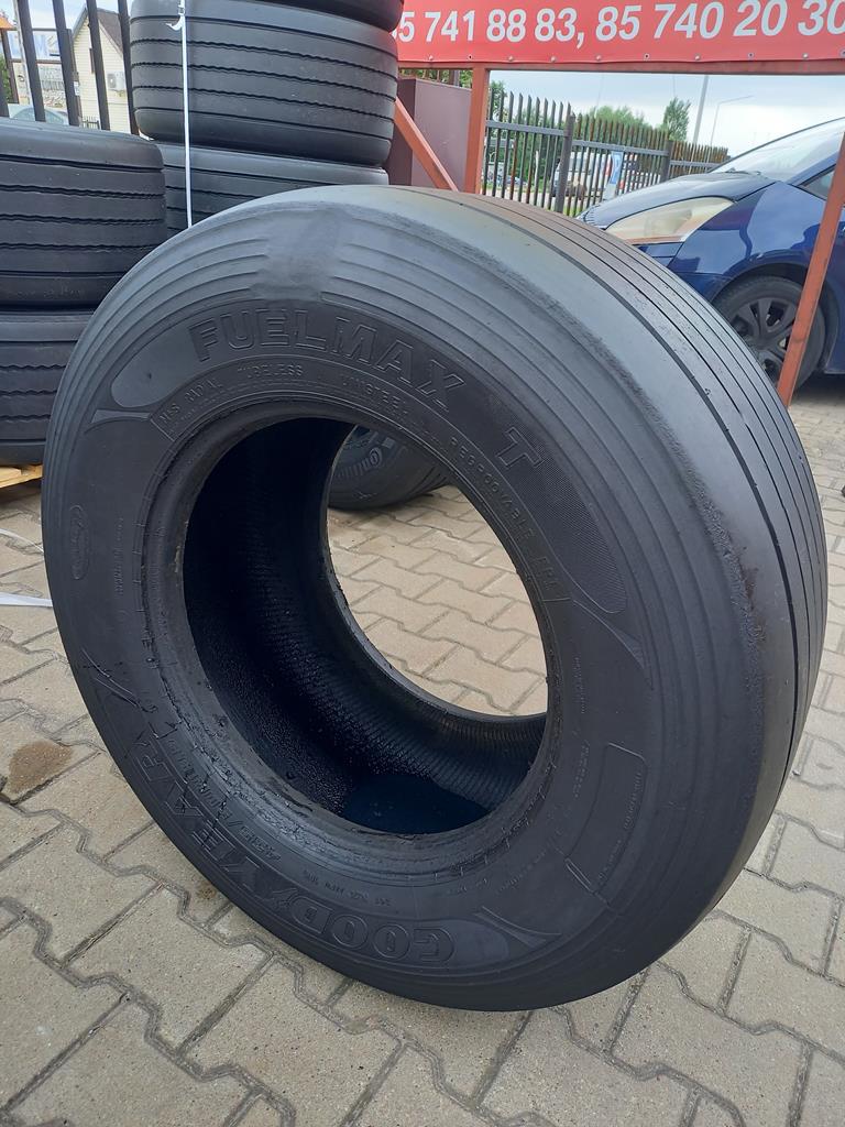 4x Opona używana ciężarowa 435/50R19.5 GOODYEAR FUELMAX T 160zł C2771 - obrazek 10