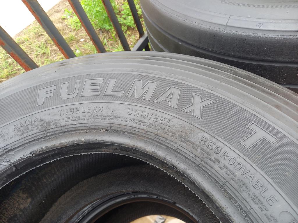 4x Opona używana ciężarowa 435/50R19.5 GOODYEAR FUELMAX T 160zł C2771 - obrazek 11