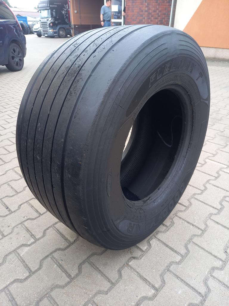 4x Opona używana ciężarowa 435/50R19.5 GOODYEAR FUELMAX T 160zł C2771 - obrazek 13