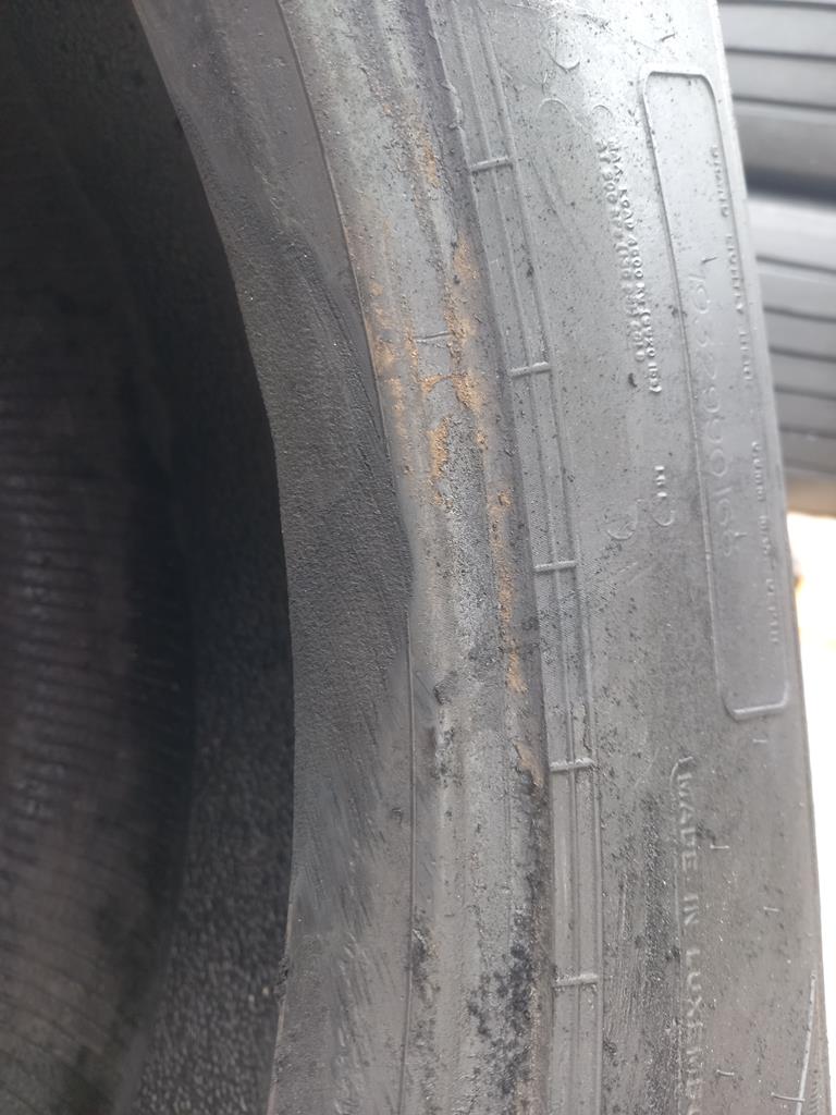 4x Opona używana ciężarowa 435/50R19.5 GOODYEAR FUELMAX T 160zł C2771 - obrazek 8