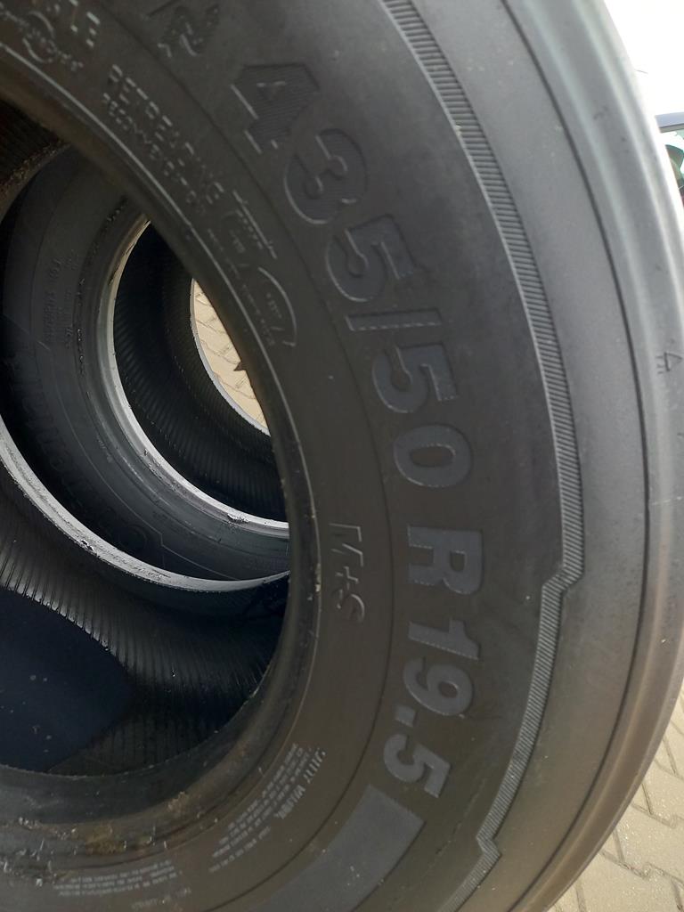 4x Opona używana ciężarowa 435/50R19.5 CONTINENTAL CONTI HYBRID HT3 200zł C2772 - obrazek 6