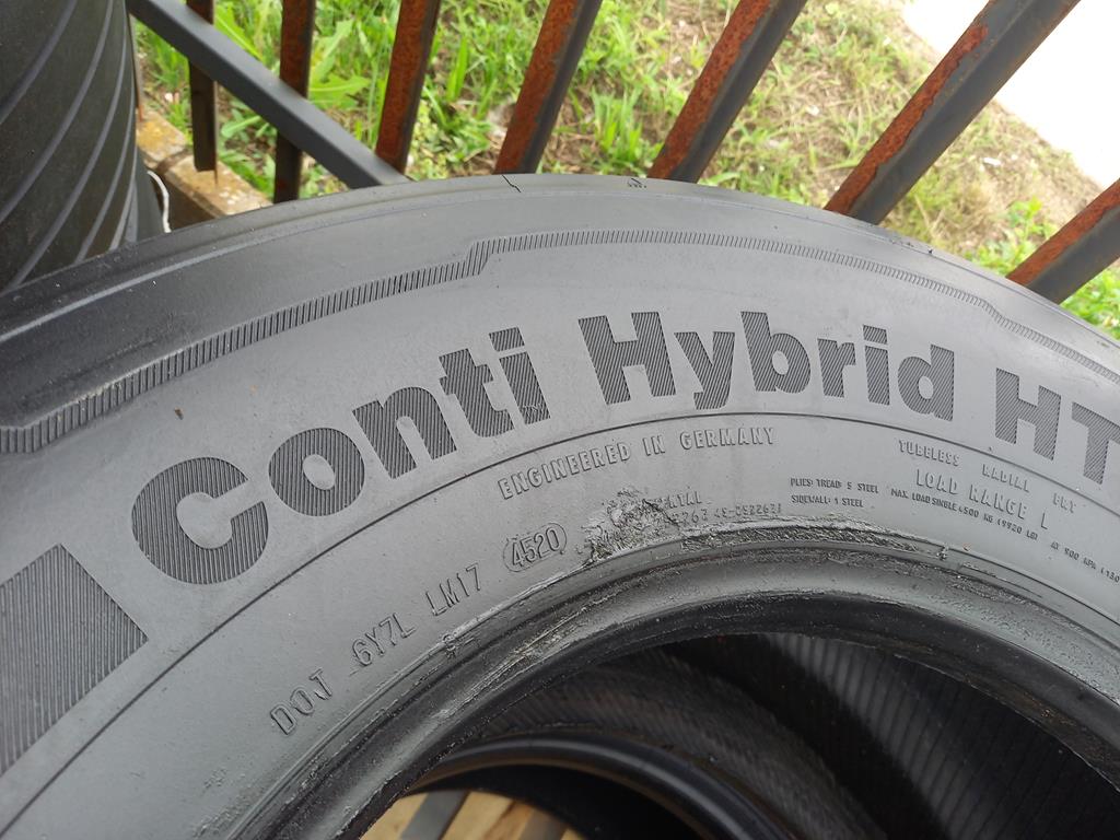 4x Opona używana ciężarowa 435/50R19.5 CONTINENTAL CONTI HYBRID HT3 200zł C2772 - obrazek 7