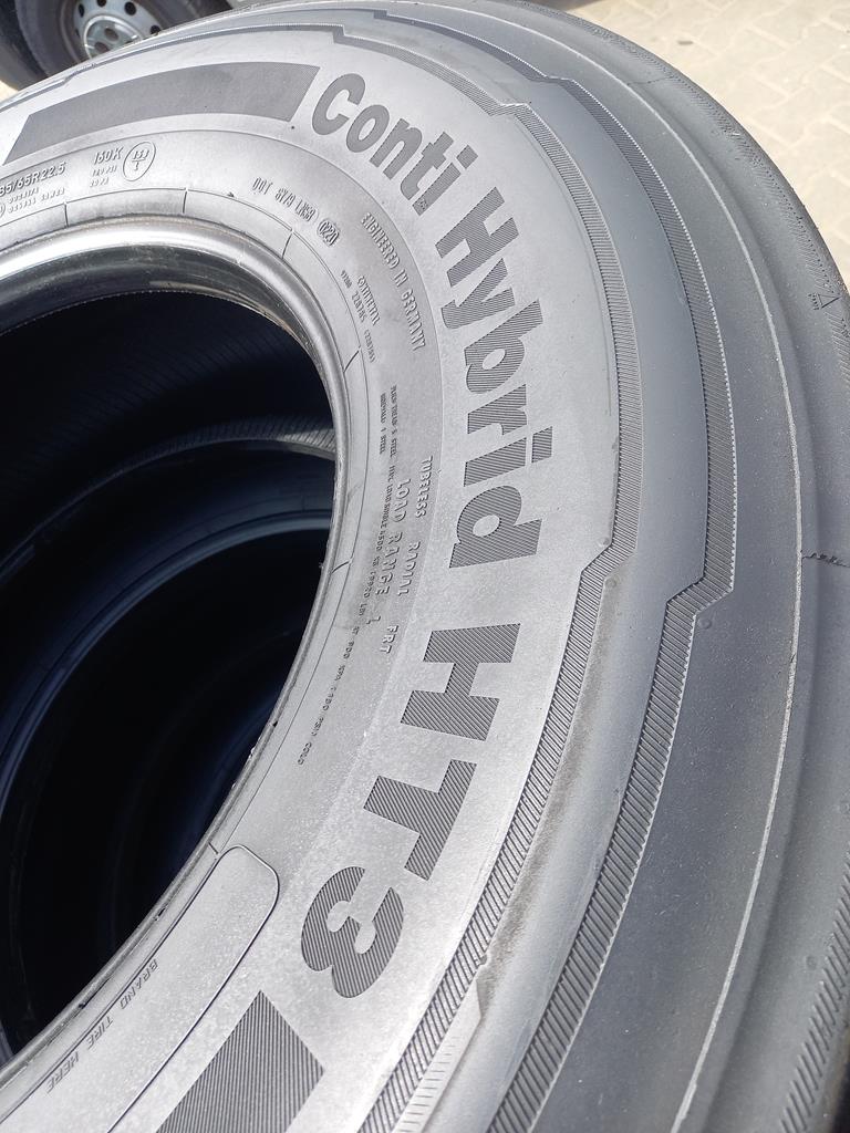 4x Opona używana ciężarowa 385/65R22.5 CONTINENTAL CONTI HYBRID HT3 300zł C2774 - obrazek 10