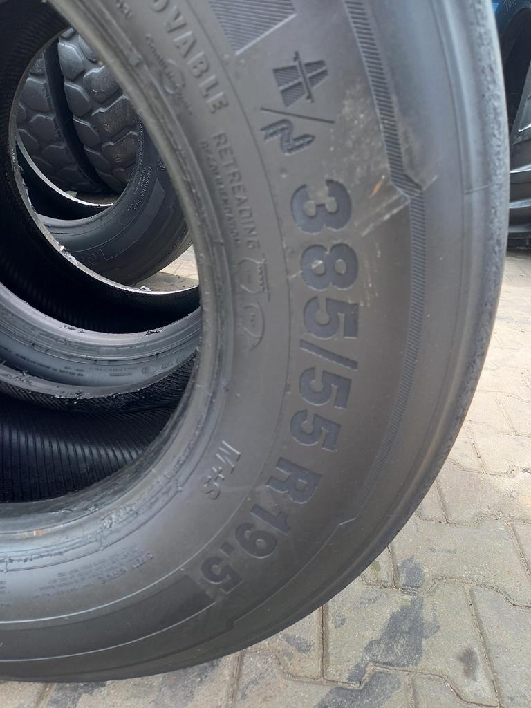 2x Opona używana ciężarowa 385/55R22.5 CONTINENTAL 350zł C2775 - obrazek 9