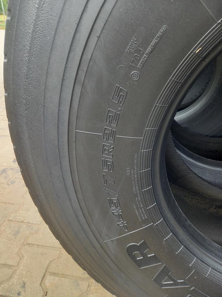 2x Opona używana ciężarowa 445/75R22.5 GOODYEAR OMNITRAC MSS 1200zł C2800 - obrazek 13