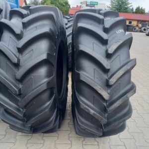 2x Opona używana przemysłowa 16.9-24 MICHELIN AGRIBIB 1400zł W5075