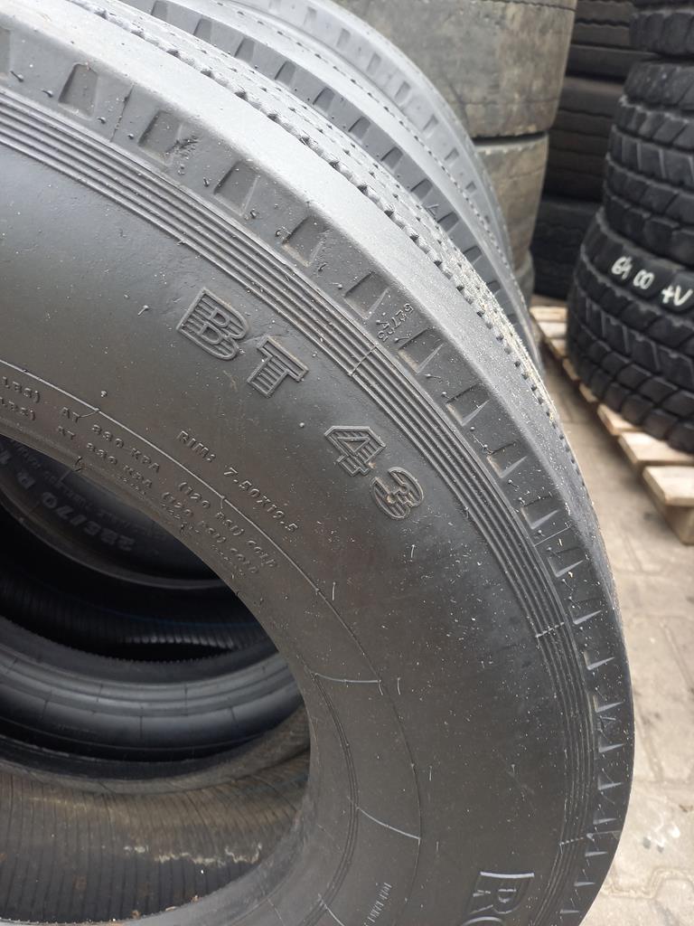2x Opona używana ciężarowa 265/70R19.5 BARUM BT43 500zł C2807 - obrazek 11