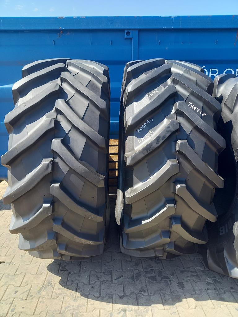 2x Opona używana rolnicza 710/70R42 TRELLEBORG 4000zł(szt.) W5104 - obrazek 4