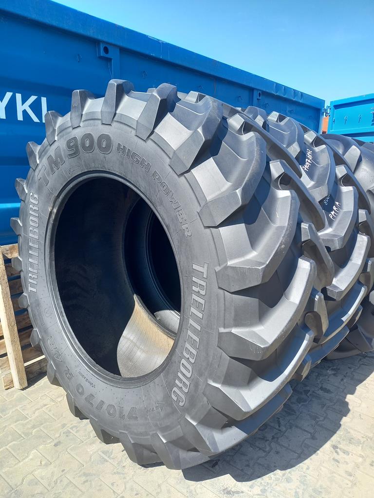 2x Opona używana rolnicza 710/70R42 TRELLEBORG 4000zł(szt.) W5104 - obrazek 7