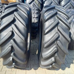 2x Opona używana rolnicza 380/70R28 MICHELIN OMNIBIB 1300zł W5111