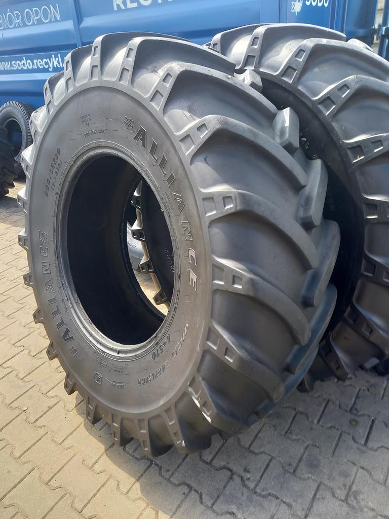 2x Opona używana rolnicza 500/85R30 19.5R30 ALLIANCE A-570 2200zł W5126 - obrazek 10