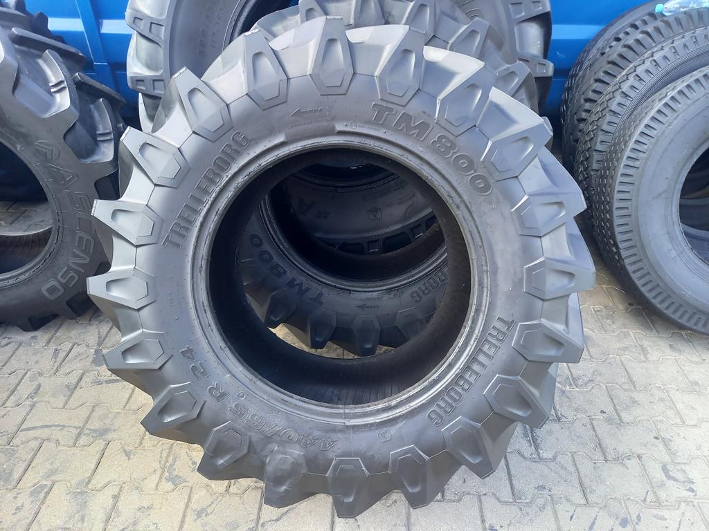 2x Opona używana rolnicza 440/65R24 TRELLEBORG TM800 1300zł W5127 - obrazek 13