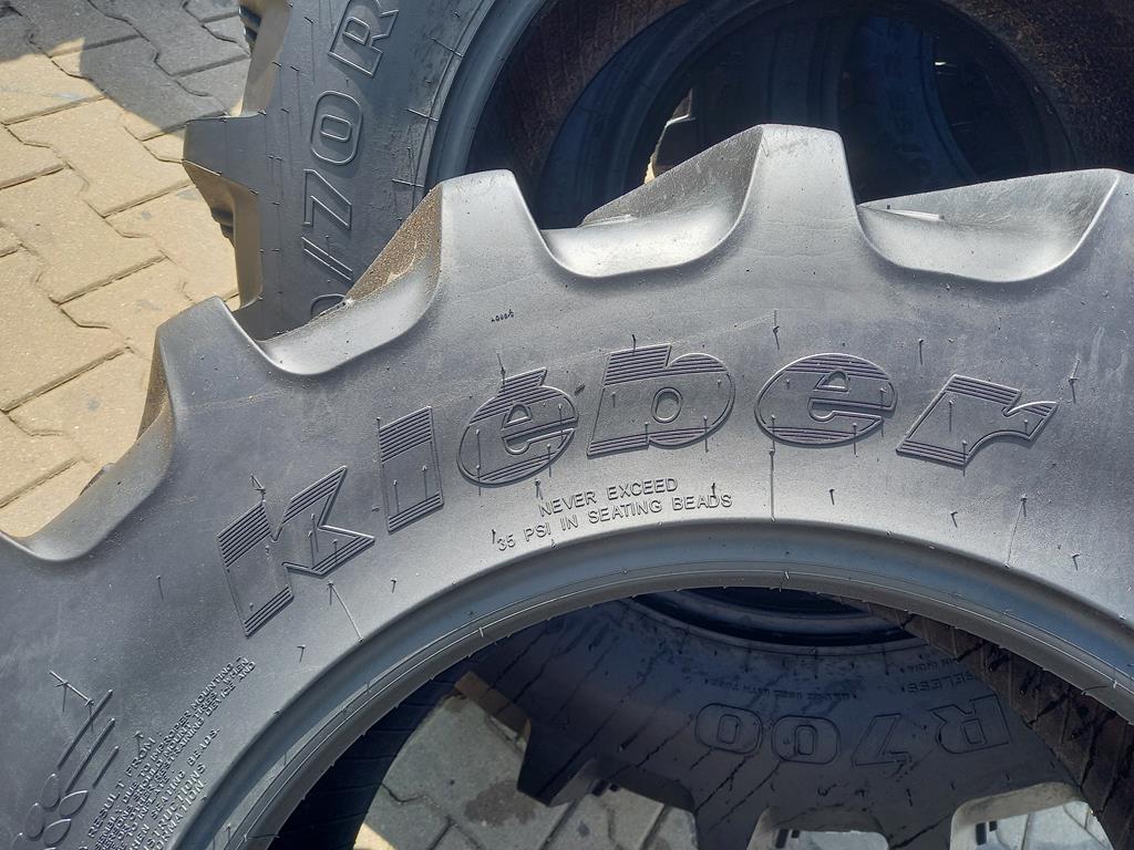 Opona używana rolnicza 320/85R24 12.4R24 KLEBER TRAKER 800zł W5130 - obrazek 12