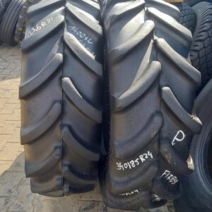 2x Opona używana rolnicza 340/85R24 13.4R24 FIRESTONE 700zł W5131
