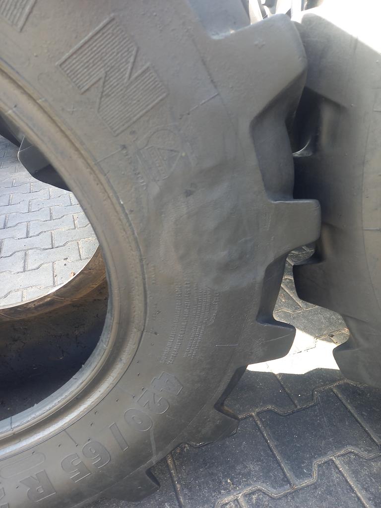 Opona używana rolnicza 420/65R20 MICHELIN XM108 600zł W5141 - obrazek 8