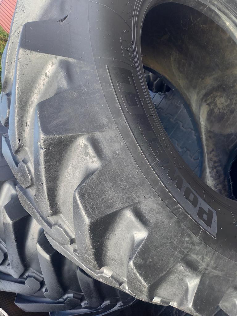 2x Opona używana 440/80-28 16.9-28 440/80R28 MICHELIN POWER CL 1000zł W5142 - obrazek 11